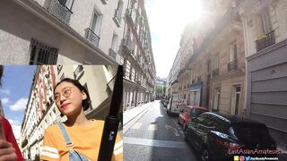 刘玥 Asian oriental June Liu Cummed - SpicyGum Fucks American