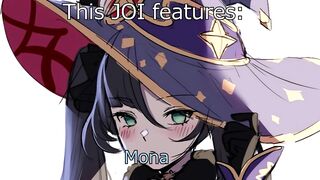 Mona Cuts you a Deal -anime JOI (Patreon December) (Genshin Impact JOI,