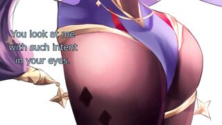 Mona Cuts you a Deal -anime JOI (Patreon December) (Genshin Impact JOI,