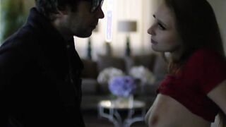 Stepdaughter seducing pissed off stepdad