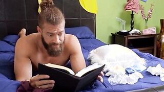 Mom with big milkings fucks with a bearded and cums from vaginal - Savannah Bond