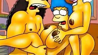 Marge Simpson real wife cheating