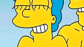 Marge Simpson real wife cheating