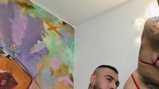 Goddess Femboy Getting a Blowjob From Her Hunk Boyfriend