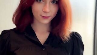 A Beautiful Red-Haired Stranger Was Refused, But Still Came To My Room For Sex