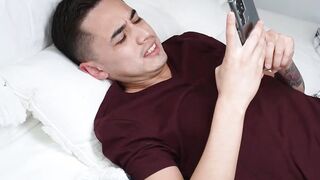 Fuck it I am gonna suck my stepsons cock