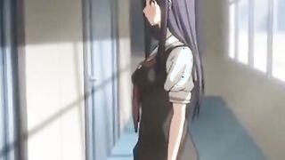 Hot college teen fucked in stockings