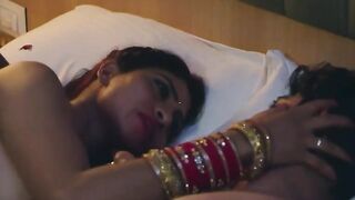 Honeymoon with Married Indian Couple - busty exotic wife in homemade porn video