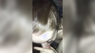 Cum all over my face