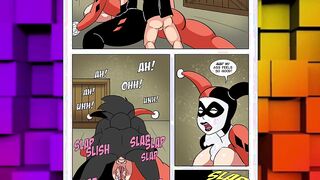 robin and harley quinn big ass