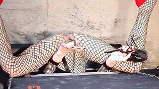 Horny Girl Enjoys Pussy Spanking and Torturing 2