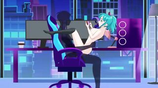 NIGHTGAMER-GIRL WITH SOCKS