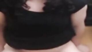 Hands free crossdresser cum 2