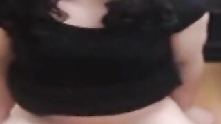 Hands free crossdresser cum 2