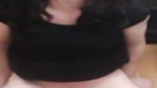 Hands free crossdresser cum 2