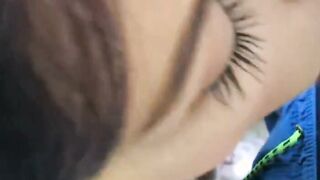 Blowjob at the hotel from a beautiful escort girl