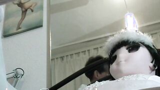 Sissi crossdresse sperma fuck the doll 2