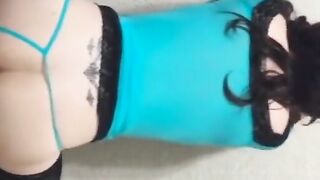 Hot Trap Fucking a Big Dick on Wall