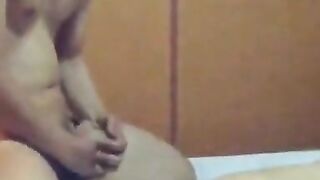 Really Cute Korean GF's motel sex