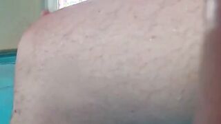 good slut filmed in pool with gopro