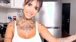 German bustys tattoo onlyfan Tyra Rides bimbo meet and pounded from Stanger at real sexdat