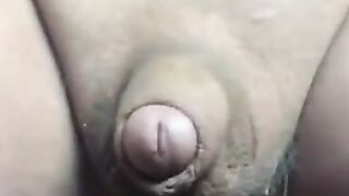 71 yrold Grandpa #234 uncut cum close solo wank mature penis 2