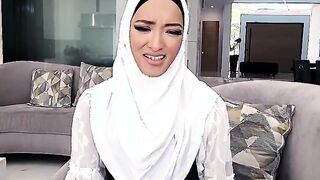 Conservative Hijab Girl Can’t Believe How Good It Feels To Finally Fuck Around With H