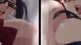 Hot teen in uniform has wild sex