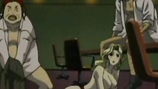 Busty hot girl with sexy legs gets smashed
