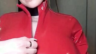 Exclusive Video  Come Here Now My Boy! I Know You Like My Huge Tits in Latex! if You