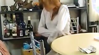 Redhead Loses It All At Strip Poker