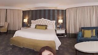 Lilian Stone fucks you inside VR two