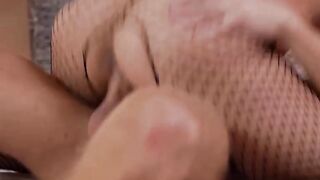 Dirty Hispanic Lilly Hall visits fans hotel room for some fucking fun