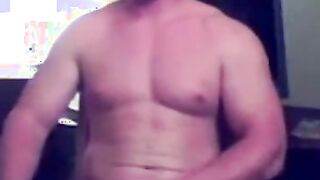 Str8 Ginger Muscle Stud Jerks Off & Cums ( Webcam ) - Exipor 2