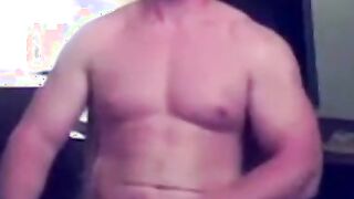 Str8 Ginger Muscle Stud Jerks Off & Cums ( Webcam ) - Exipor 2