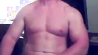 Str8 Ginger Muscle Stud Jerks Off & Cums ( Webcam ) - Exipor 2