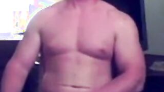 Str8 Ginger Muscle Stud Jerks Off & Cums ( Webcam ) - Exipor 2