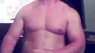 Str8 Ginger Muscle Stud Jerks Off & Cums ( Webcam ) - Exipor 2