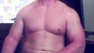 Str8 Ginger Muscle Stud Jerks Off & Cums ( Webcam ) - Exipor 2