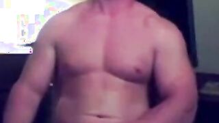 Str8 Ginger Muscle Stud Jerks Off & Cums ( Webcam ) - Exipor 2