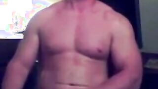 Str8 Ginger Muscle Stud Jerks Off & Cums ( Webcam ) - Exipor 2