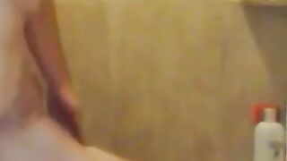 under the shower