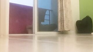 missing cumshoot self footjob