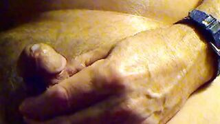 grandpa cum on cam and taste his cum