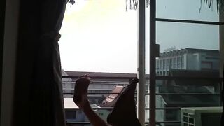 self footjob compilation