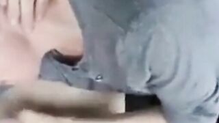 Blow job in car at the park 3