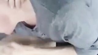 Blow job in car at the park 3