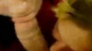 Two girls suck one cock