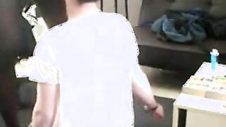 Fem Bottom Getting Fucked Bareback By Black Dick
