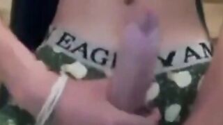 Webcam boy from Newcastle Wanks his Huge Cock